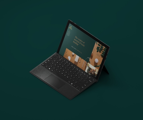 Surface_Pro Isometric view Mockup