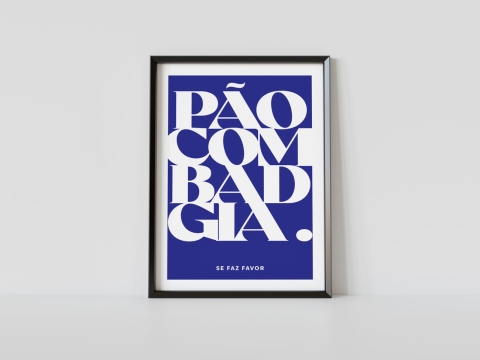 Pão Com Badgia